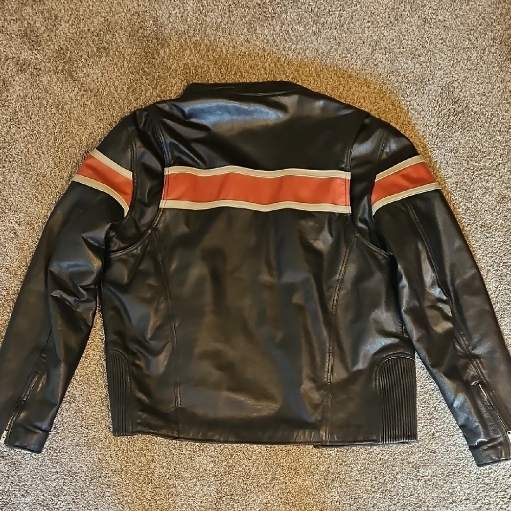 Wilsons Leather Varsity Bomber Jacket - Picture 5 of 8